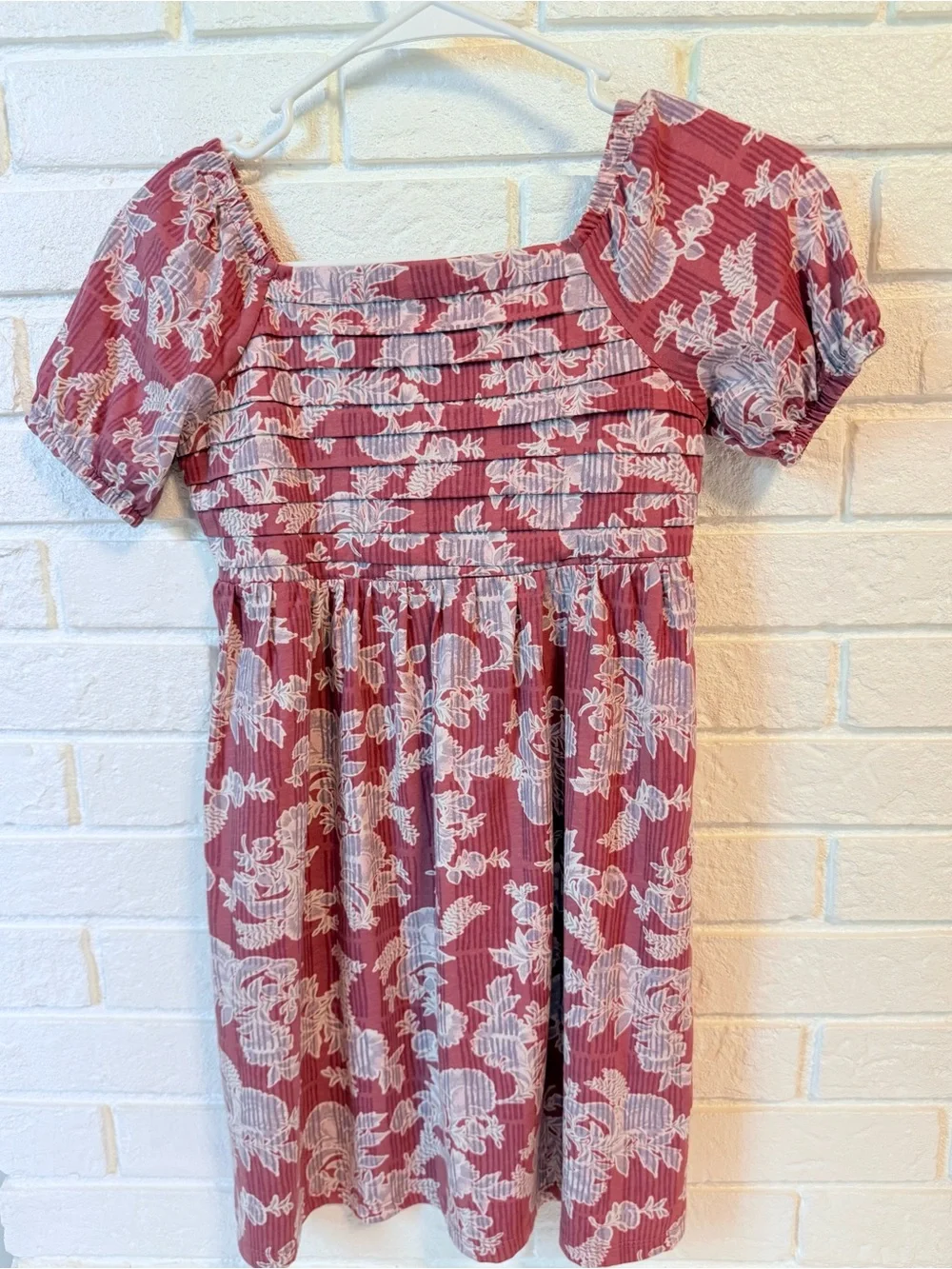 Oshkosh-Girls Floral Smocked Dress